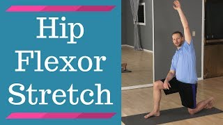 Kneeling Hip Flexor Stretch  For Low Back Pain Relief [upl. by Appel440]