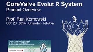 CoreValve Evolut R System  Product Overview  Ran Kornowski PetachTikva Israel [upl. by Llenoj710]