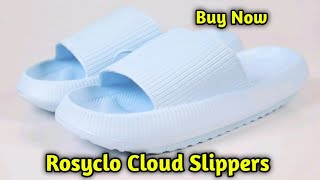 Rosyclo Cloud Slippers for Women and Men Pillow House Slippers Shower Shoes [upl. by Mellicent]