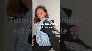 borsa a spalla perfetta per questo autunno inverno tutorialuncinetto crochet crochetbag [upl. by Haropizt]