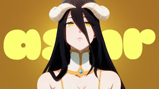 Animated ASMR 2 minutes Albedo [upl. by Idorb]