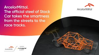 Street smartness on racing tracks ArcelorMittal the Official Stock Car Steel [upl. by Boorman38]