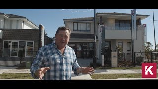 Jason Hodges walk through of the Affinity dual living design at Marsden Park  Kurmond Homes  2020 [upl. by Adlen]