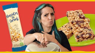 A Ver Si Esta Vez Puedo Hacer Barritas De Cereal 🍫 Comparo Con Las Compradas  Pau Vs El Súper E19 [upl. by Wales]