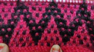 How to make Woolen Cap design part 2 [upl. by Llesig]