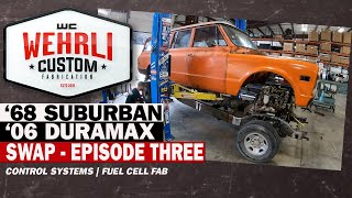 WCFab Build Series  ’68 Suburban – ’06 Duramax SWAP PROJECT – Episode 3 [upl. by Assital881]