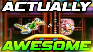 Knuckles Chaotix Tethers are AWESOME Actually [upl. by Robaina33]