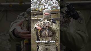 My Best Military Loadout 💨 airsoft asmr asmrvideo satisfying loadout military [upl. by Orecul]