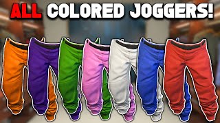 How To Get All Colored Joggers In GTA 5 Online No BEFF [upl. by Haggerty]