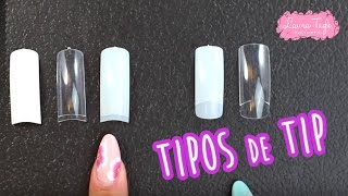 Tipos de TIP para uñas extensión de uñas [upl. by Verity557]