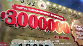 COMERCIAL LOTERÍA  EXTRAORDINARIO DE NAVIDAD 2015  OFICINA 25SEG [upl. by Notgnihsaw]