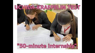 UCHIDA KRAEPELIN TEST is quot50minute internshipquot [upl. by Noryb]