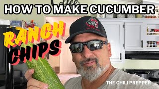 How I make freeze dried cucumber ranch chips when my garden starts producing like crazy [upl. by Aneekas]