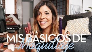 MIS BÁSICOS DE MAQUILLAJE  100 RECOMENDABLES  Trendy Taste [upl. by Ennovehc947]