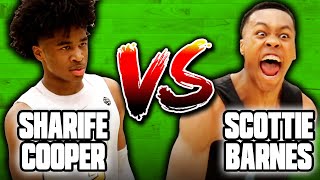 Sharife Cooper amp Scottie Barnes GET HEATED In Crazy High School Battle Extended Highlights [upl. by Allianora]