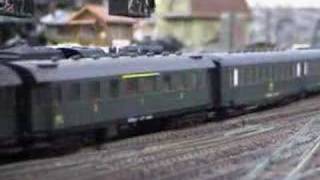 Train miniature HO Chalindrais Ligne 4 Tome 5 [upl. by Kingsly]