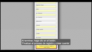 Advans Facturación Electrónica Tutorial de Creación de Cuentas [upl. by Tsirc851]