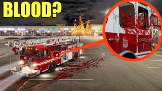 If you ever see this Fire Truck with BLOOD all over it Drive Away Fast Its a trap [upl. by Neil68]