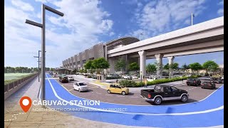 NSCR South Commuter  CP S06  Cabuyao Station  Alignment Overview [upl. by Anitnuahs]