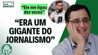 FACINCANI FAZ RELATO EMOCIONANTE SOBRE ANTERO GRECO EM HOMENAGEM AO JORNALISTA [upl. by Roze]