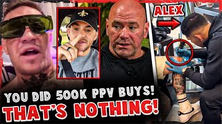 Conor McGregor MOCKS Dustin Poirier over UFC 302 LOW PPV BUYS Alex Pereira TATTOO UFC 303 [upl. by Oric]