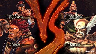 MBison amp Akuma VS Heihachu amp Jack X  Street Fighter X Tekken [upl. by Lucilia]