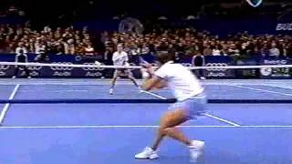 Masters 2000 Finale  Seles vs Hingis part 1 [upl. by Eihcir]