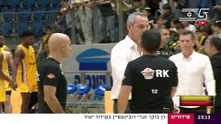 Maccabi TelAviv vs Hapoel Gilboa Galil  Game Highlights [upl. by Meldon]