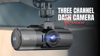 Vantrue N4 3 Channel Dash Cam Review 4K Quality for Total Protection  Vantrue N4 Dash Cam [upl. by Sergias886]