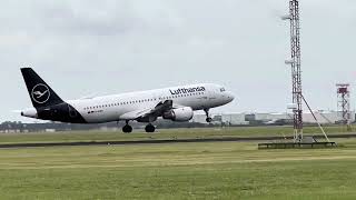 Arrival of Lufthansa LH992 FRAAMS [upl. by Suixela]