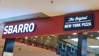 SBARRO  The Original NEW YORK PIZZA  Cheesey Pizza 🍕 [upl. by Hoehne]