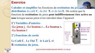 Electronique numérique Electronique Numérique Examen 3 logique combinatoire [upl. by Inaja683]