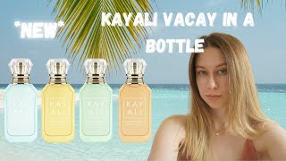 KAYALI VACAY IN A BOTTLE SUMMER SET FIST IMPRESSIONS [upl. by Deron980]