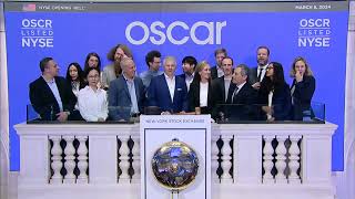 Oscar Health NYSE OSCR Rings The Opening Bell® [upl. by Inalan]