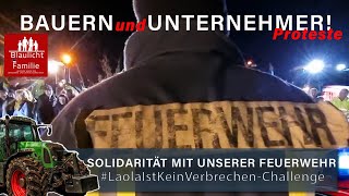 Solidarität mit der FEUERWEHR │Laola ist kein Verbrechen [upl. by Ailgna905]