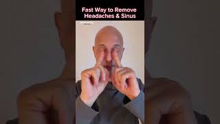 Fast Way to Remove Your Headache or Sinus Dr Mandell [upl. by Tabby]