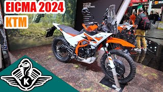 KTM at EICMA 2024  All motorcycles for 2025 [upl. by Nilrac694]