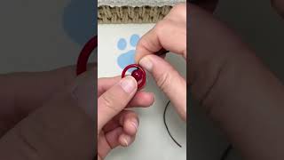 Instructions for tying a necklace from a super beautiful ring diy necklace crafting [upl. by Naitsyrk]