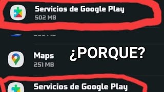 Servicios de Google Play duplicados ¿porque [upl. by Durarte324]