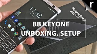 BlackBerry KeyONE Unboxing Setup and Handson Review [upl. by Barth]