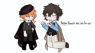 Dazai finally confesses to Chuuya Bsd  Dazai Chuuya Atsushi kyouka [upl. by Azilef933]