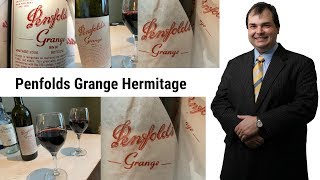 How to test and drink Penfolds Grange Hermitage wine [upl. by Dag]