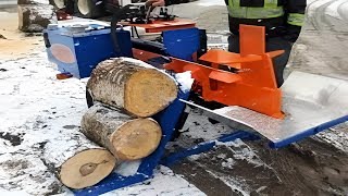 Electric Log Splitter [upl. by Atinrev]