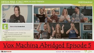 VOX MACHINA Abridged Ep 5  The Trick about Falling [upl. by Kei]