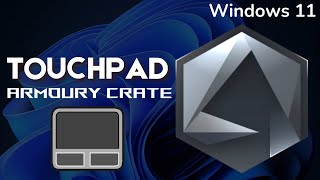 How to EnableDisable Touchpad in Armoury Crate [upl. by Iggie]