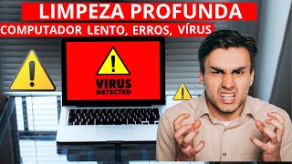 Computador Lento e Travando o que fazer RESOLVIDO [upl. by Enyrat220]