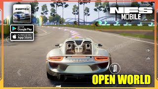 Need for Speed Mobile Open World iOS Gameplay [upl. by Lenahtan]