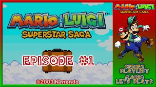 Mario amp Luigi Superstar Saga  The Evil Emissary A Brotherly Adventure Begins  Episode 1 [upl. by Narf218]