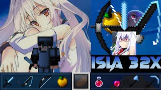 Isla 32x  MCPE Anime PvP Texture Pack BEST ANIME PACK by Nyuh [upl. by Nere]