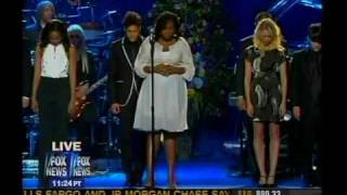 FOX NATION  Michael Jackson Memorial  JENNIFER HUDSON [upl. by Tigirb]